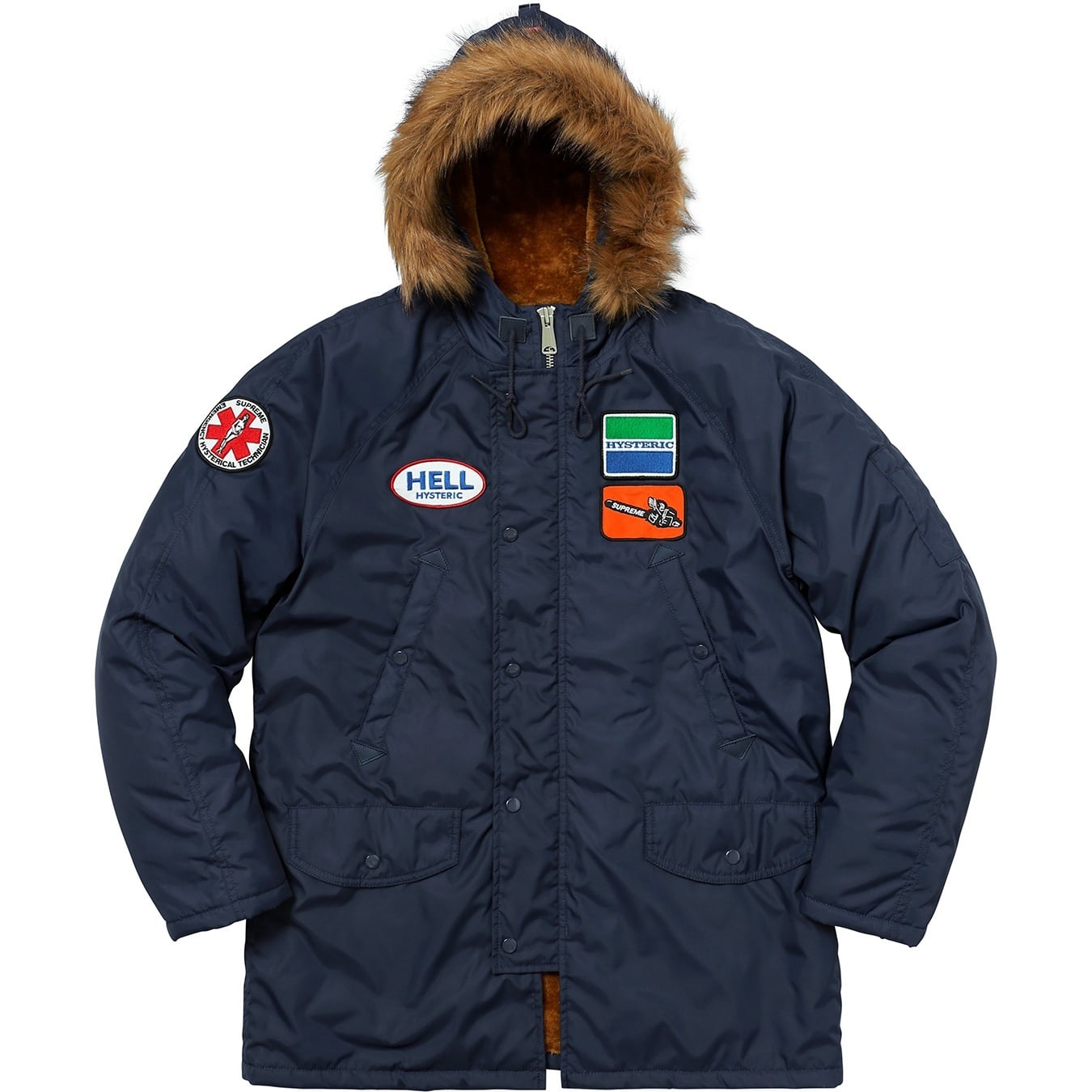 Supreme/HYSTERIC GLAMOUR N-3B Parka view 2